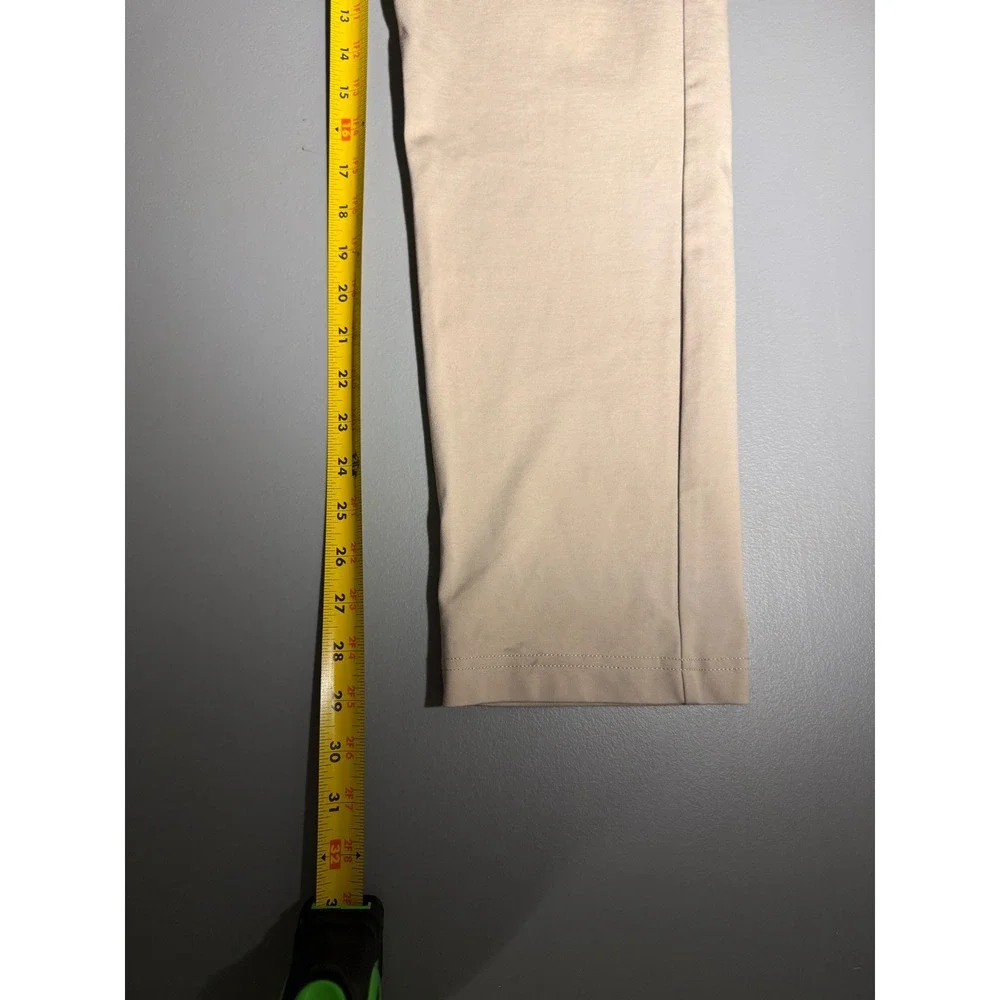 BYLT Premium Basics Everyday Pant 2.0 Slim Fit Tan Khaki Mens Size 36